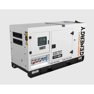Авариен дизелов генератор Genergy GDS70T/ 69kVA/ 400V/ 113 л
