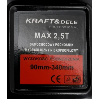 Крик тип крокодил KraftDele KD1362/ 2.5т