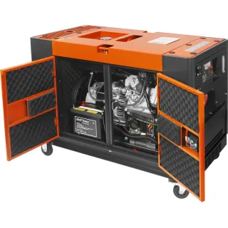 Дизелов генератор KraftDele KD3240/ 15.5kW/ 230V/400V/ 25 л