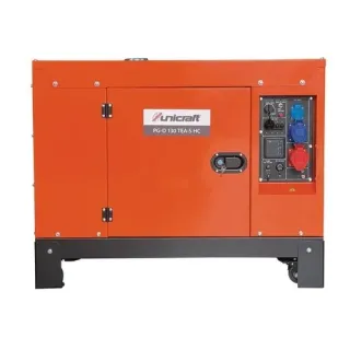 Авариен дизелов генератор UNICRAFT PG-D 130 TEA-S HC/ AVR/ 12,5 kW/ 400V/ 25л
