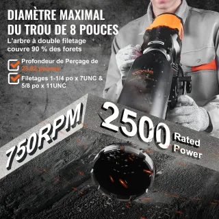 Диамантено-пробивна бормашина VEVOR Z1Z-9230/ 3200W