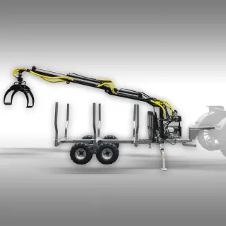 Ремарке за дървен материал Jansen HRW-30, 3000 кг Ремарке за дървен материал Jansen HRW-30, 3000 кг