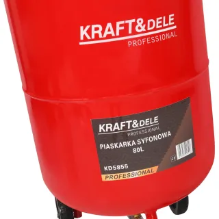 Сифонен пясъкоструен апарат + аксесоари KraftDele KD5855/ 80 л Сифонен пясъкоструен апарат + аксесоари KraftDele KD5855/ 80 л