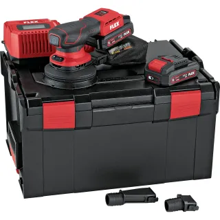 Акумулаторен ексцентършлайф FLEX ORE 2-125 18-EC/2.5 Set/ 18V/ 2x2.5Ah