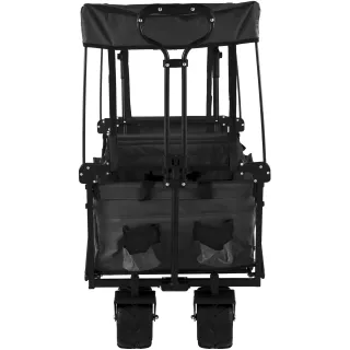 Сгъваема количка с подвижен покрив VEVOR VV-CWC-BLA/ 100 кг Сгъваема количка с подвижен покрив VEVOR VV-CWC-BLA/ 100 кг