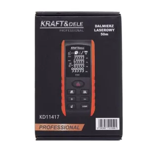 Лазерна ролетка KraftDele KD11417/ 50 м