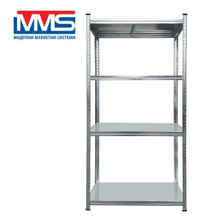 Метален стелаж MMS HOBBY 48223/ 4х100 кг