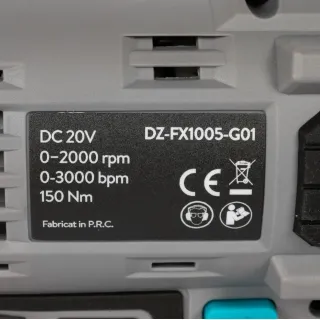 Акумулаторен ударен винтоверт Detoolz DZ-FX1005-G01/18V