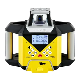 Ротационен лазер с лазерна рейка и статив Nivel System NL740R DIGITAL + LS-24 + SJJ1/ 700 м