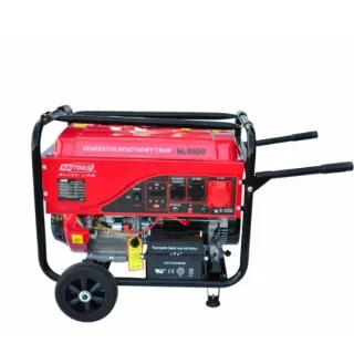 Бензинов генератор AWTools AW85607BL/ AVR / 8kW/ 400V/ 25л