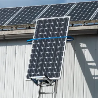 Акумулаторен асансьор за строителни материали GEDA BatteryLadderLift/ 24 V/10 Ah Акумулаторен асансьор за строителни материали GEDA BatteryLadderLift/ 24 V/10 Ah