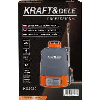 Акумулаторна пръскачка KraftDele KD2029/ 12V/ 20 л Акумулаторна пръскачка KraftDele KD2029/ 12V/ 20 л