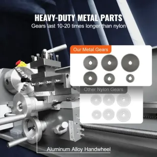 Струг за метал VEVOR WM210V-L/ 750W