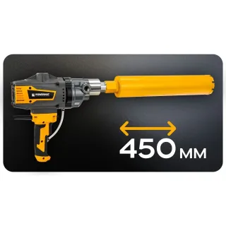 Диамантена боркорона за бетон POWERMAT PM-DWK-83x450M/ 83 x 450 мм Диамантена боркорона за бетон POWERMAT PM-DWK-83x450M/ 83 x 450 мм