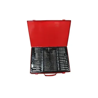 Комплект метчици и плашки KraftDele KD10250/ 110 части