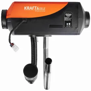 Преносим дизелов отоплител с дистанционно KraftDele KD11781/ 8kW/ 10 л/ термостат/ LCD дисплей