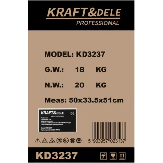 Инверторен генератор KraftDele KD3237/ 2,7/3kW/ 230V/ 3,7л Инверторен генератор KraftDele KD3237/ 2,7/3kW/ 230V/ 3,7л