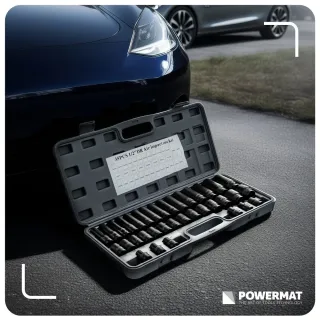 Комплект ударни вложки POWERMAT PM-ZNU-832T/ 35 бр. Комплект ударни вложки POWERMAT PM-ZNU-832T/ 35 бр.