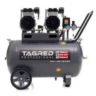 Компресор за въздух TAGRED TA3387/ 2x2000W/ 100 л