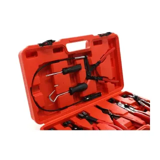 Комплект клещи за монтаж и демонтаж на скоби за водни съединения KraftDele KD10513/ 9 части