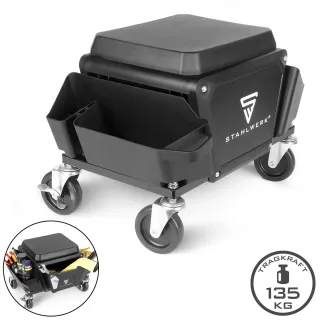 Сервизна табуретка с отделения за инструменти STAHLWERK MMH-135 ST/ 135 кг