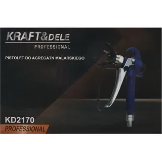 Пневматичен пистолет за боядисване KraftDele KD2170/ 248 bar