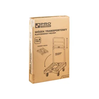 Сгъваема платформена количка PRO PRO-AW005/ 136 кг Сгъваема платформена количка PRO PRO-AW005/ 136 кг