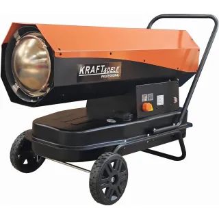 Дизелов калорифер KraftDele KD5960/ с термостат/ 60kW/ 38л/ 1100 м³/ч