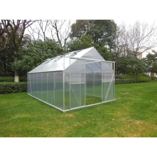 Оранжерия поликарбонатна със стоманена основа PROTECO 6221SK430PRE/ 4.32 x 2.54 м