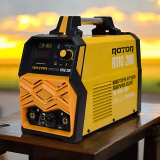 Инверторен заваръчен апарат ROTOR RTIG-200/ 200A Инверторен заваръчен апарат ROTOR RTIG-200/ 200A
