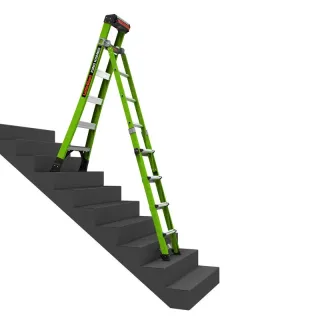 Професионална двураменна стълба Little Giant KING KOMBO 6 XT/ 175 кг