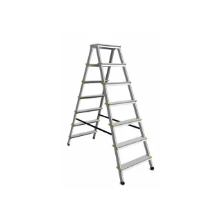 Алуминиева сгъваема стълба AWTools AW23030/ 2x7