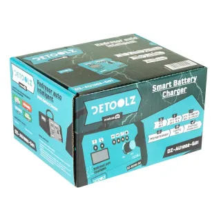 Зарядно устройство за акумулатори Detoolz DZ-AU1002-G01/ 12-24V Зарядно устройство за акумулатори Detoolz DZ-AU1002-G01/ 12-24V