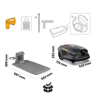 Косачка робот STIGA A 140v/ 25.2V/ 14Ah