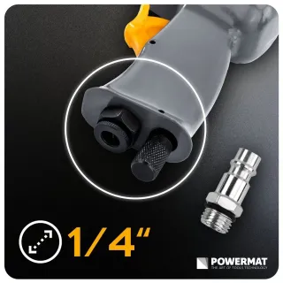 Пневматичен иглен чук Powermat PM-PMI-19T/ 0,63 MPa Пневматичен иглен чук Powermat PM-PMI-19T/ 0,63 MPa