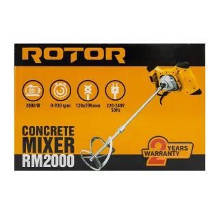 Електрическа бъркалка ROTOR RM2000/ 2kW