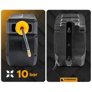 Автоматична пневматична макара Powermat PM-ABNW-20MN/ 20м