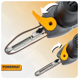 Лентов шлайф POWERMAT PM-STP-400T/ 400 W