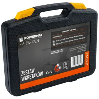 Комплект отвертки Powermat PM-ZW-10ZN/ 10 бр.
