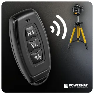 Лазерен нивелир със зелен лъч Powermat PM-PLK-4DM2/ 40 м