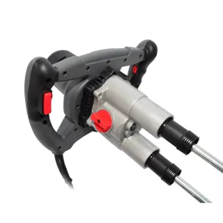 Електрическа двушпинделна бъркалка HOOZAR AW08382/ 1600W/ 120 мм