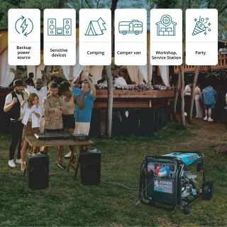 Инверторен генератор KOENNER-SOEHNEN KS 8100iE 1/3 ATSR/ 400V/ 8.5kW/ 20л Инверторен генератор KOENNER-SOEHNEN KS 8100iE 1/3 ATSR/ 400V/ 8.5kW/ 20л