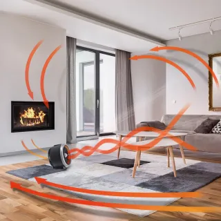 Вентилатор и отоплител 2в1 Trotec TFH 2000 E/ 2kW