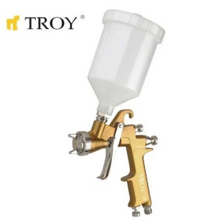 Пневматичен пистолет за боядисване TROY 18640 / 3 bar / 600 ml