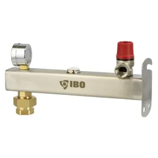 Група за безопасност за отопление IBO IGB INOX 6 bar Група за безопасност за отопление IBO IGB INOX 6 bar