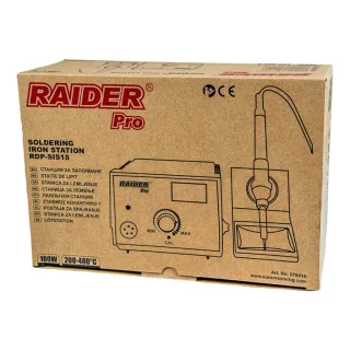 Станция за запояване Raider RDP-SIS18/ 100W Станция за запояване Raider RDP-SIS18/ 100W