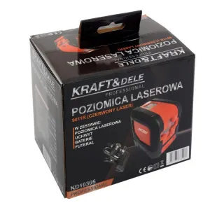 Лазерен нивелир KraftDele KD10306/ 35 м	