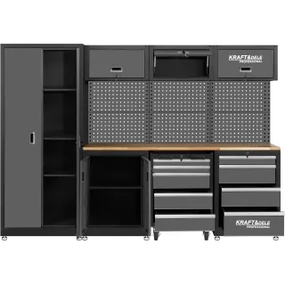 Комплект метални мебели за работилница KraftDele KD5863/ 260 см Комплект метални мебели за работилница KraftDele KD5863/ 260 см