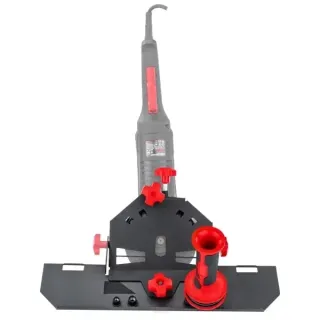 ПРОМО ПАКЕТ! Ъглошлайф Bosch GWS 9-125 S/ 125мм + приставка RED TECHNIC RTSSPKA0142 + диск RED TECHNIC RTTDM0102 125мм