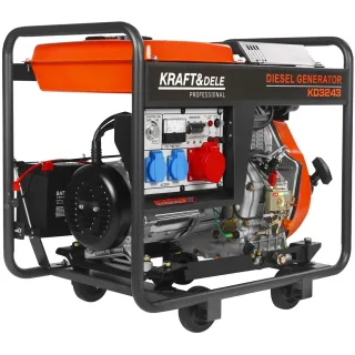 Дизелов генератор KraftDele KD3243/ 7kW/ 230V/400V/ 12,5 л
